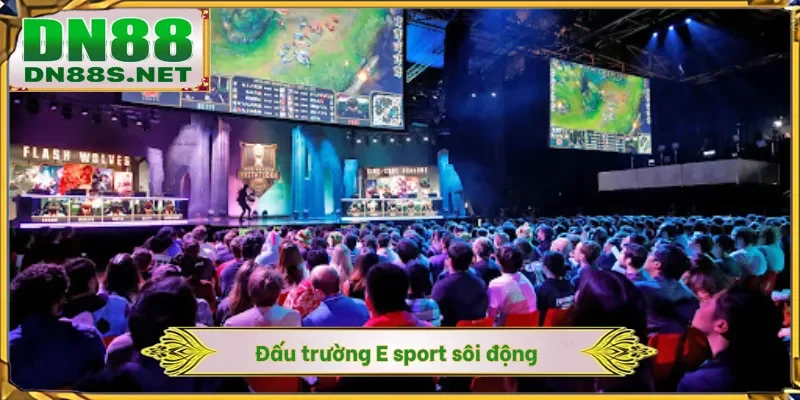 Đấu trường E sport sôi động